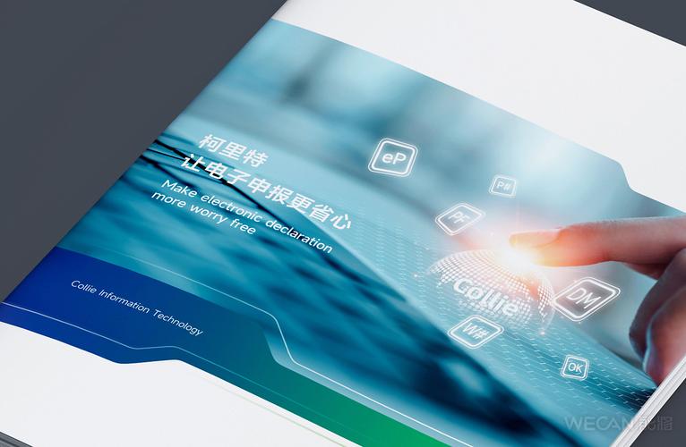 科技信息咨詢服務的視覺呈現 軟件與IT畫冊設計策略